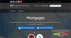 Desktop Screenshot of lea-financial-services.co.uk